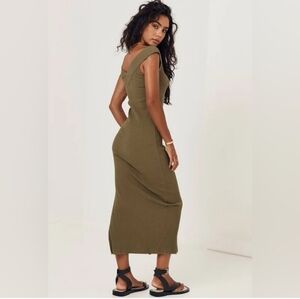 Spell mazzy ribbed dress NWT small